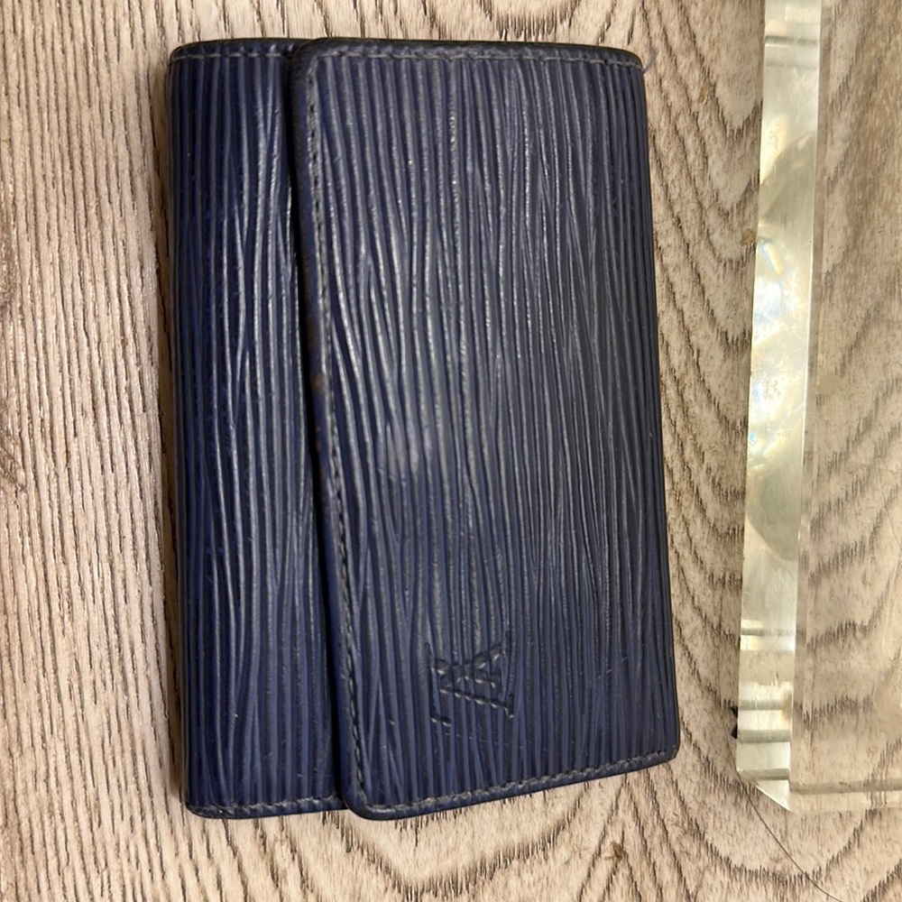 Louis Vuitton 6 keychains with card holder.